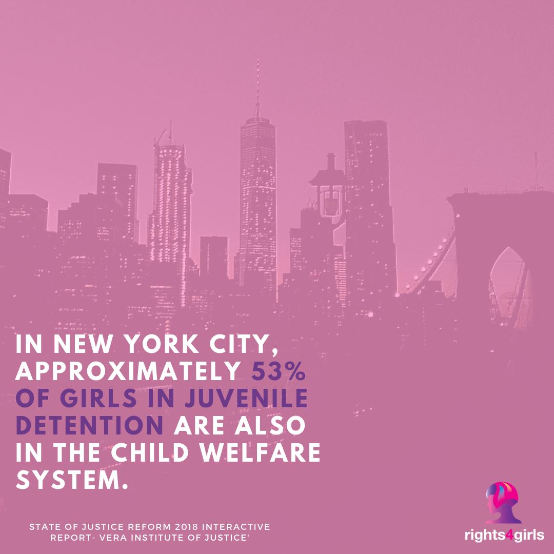 rights4girls's tweet image. Girls, particularly girls of color, are disproportionately likely to cross over from the child welfare system to the juvenile justice system. #NationalFosterCareMonth #GirlsInJJ