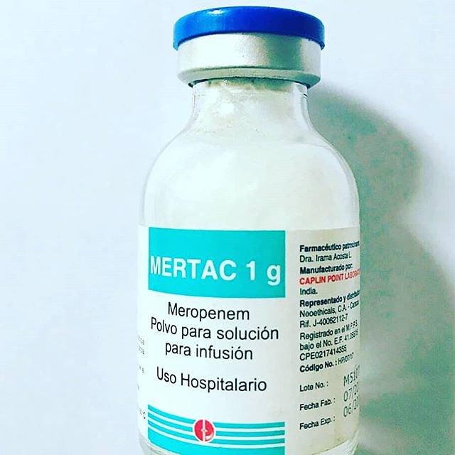 RaffeMore's tweet image. Se requiere a manera de donativo el medicamento MERTAC 1g., para joven de 17 recluida en la UCI del Hospital Universitario de Maracaibo Estefany Deble. Sus familiares no tienen recursos ayudemos con esta noble causa