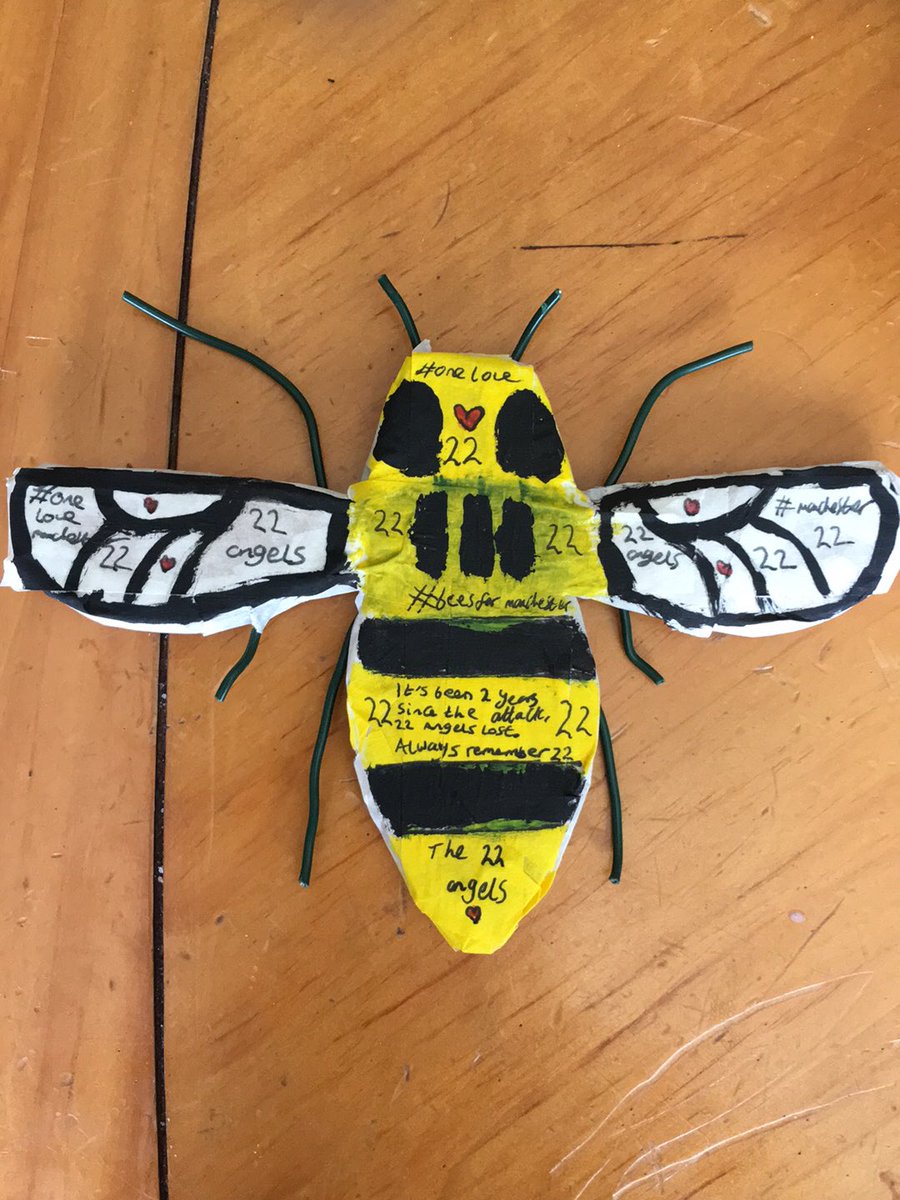 NATHANPDESIGNS's tweet photo. @Manchester_Bees Iโve created a Manchester tribute to the 22 angels who weโve lost hope you like it #BeesForManchester #OneLoveManchester https://t.co/HMpeft48W8