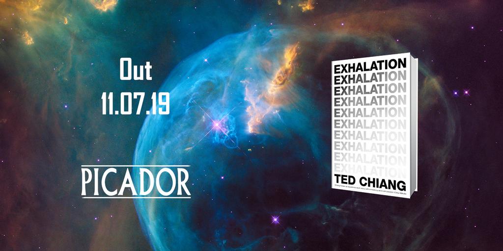 picadorbooks's tweet image. It is not often that a short story collection makes the @nytimes bestseller list, but then again Ted Chiang's fiction has never been anything less than extraordinary 🌌

Out in the UK in July, we couldn't be more excited to share #Exhalation with you buff.ly/2wg1cpm