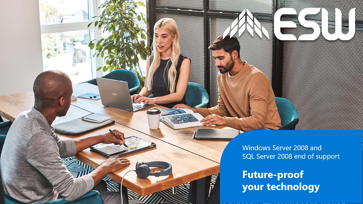 ESWITAdvisors's tweet photo. Spend less time worrying about maintenance, with hassle-free upgrades that save time and costs. 

Prepare for Windows Server 2008 and SQL Server 2008 end of support by migrating to Microsoft Azure today.

Click https://t.co/m5VcD7XG1R to learn more. https://t.co/AycLPNdYFH