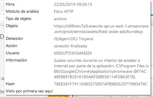 eWeb's tweet photo. @Gestionpe Buenos días. Es la segunda vez que ingreso al diario y me sale este alerta del antivirus al visitarlo en https://t.co/7bFxbOgxwK. Ver los archivos adjuntos. Saludos. https://t.co/NXuuVM5WZR