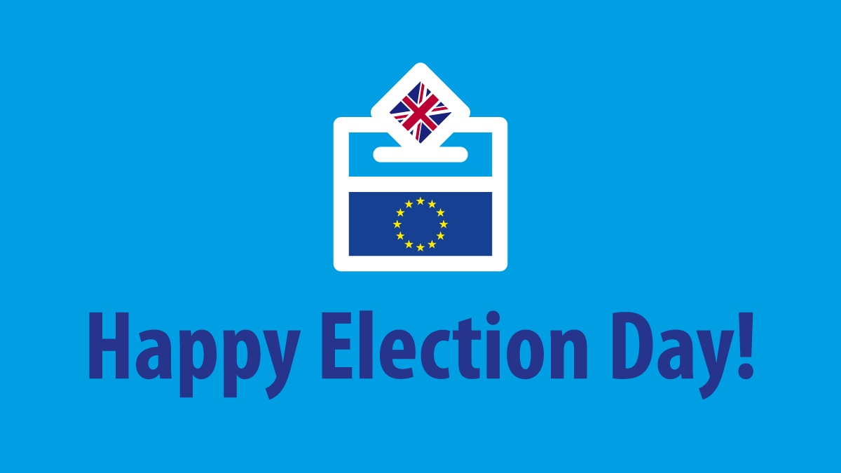 EP_Edinburgh's tweet photo. IT'S #EUElections2019 DAY! Go to vote and #tellEUrfriend to do the same!
🕖 Polling stations are open from 7am to 10pm
📍 Visit https://t.co/7kdlCJimhN to find out where your nearest polling station is
🗳️ Learn more @ https://t.co/oLhV0dtXiU
#ThisTimeImVoting https://t.co/UyB88RyGVf