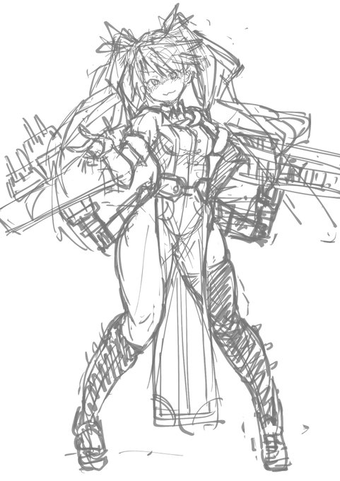 利根ちゃんラフ 