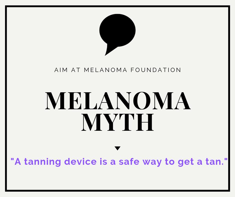 AIMatMelanoma's tweet image. FALSE! The amount of radiation produced during indoor tanning may emit UV radiation up to 15X the strength of the midday sun. Those who begin tanning before 35 increase their melanoma risk by 59%. Women younger than 30 are 6X more likely to develop #melanoma if they tan indoors.