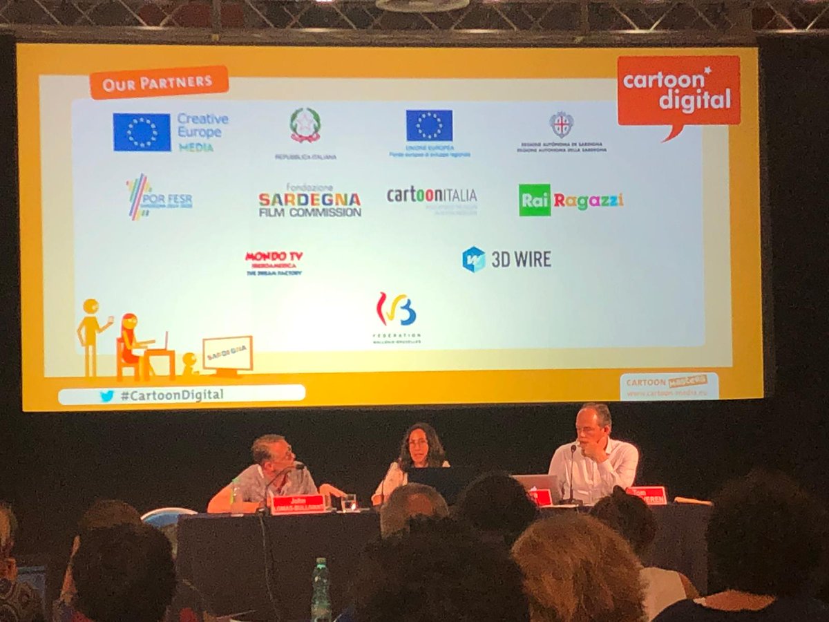WeirdMarket's tweet photo. 👉🏽 ¡#3DWIRE colabora esta semana con #CartoonDigital en #Sardegna #Italia! @CARTOON_media https://t.co/y0ZhXQg0X0