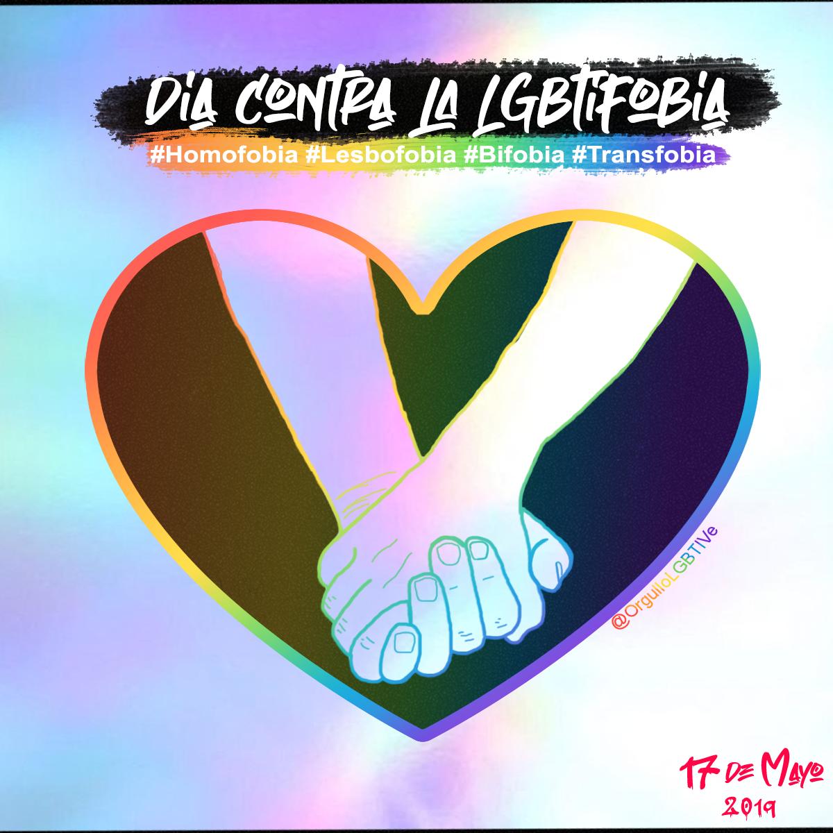 OrgulloLGBTIVE's tweet photo. #17May Dia contra la #LGBTIFOBIA
#diainternacionalcontralalgtbifobia #diainternacionalcontraahomofobia #homofobia #lesbofobia #transfobia #bifobia #pride2019 #OrgulloLGBTIVe #Venezuela #vzla #pride #loveislove #Stonewall50
diseño @DavidR2593 https://t.co/0l2joVIpbo