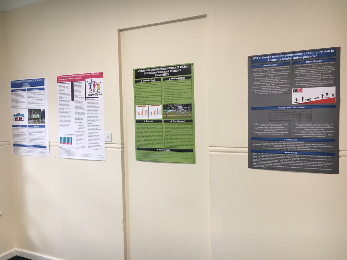HESportUCDon's tweet image. Our final year undergrad research posters are looking fantastic for our Research Conference tomorrow. 👌Well done everyone 👍. Looking forward to seeing you all (&amp;amp; celebrating your efforts of 3 years @ucdoncaster afterwards!) #finalstep #nearlythere