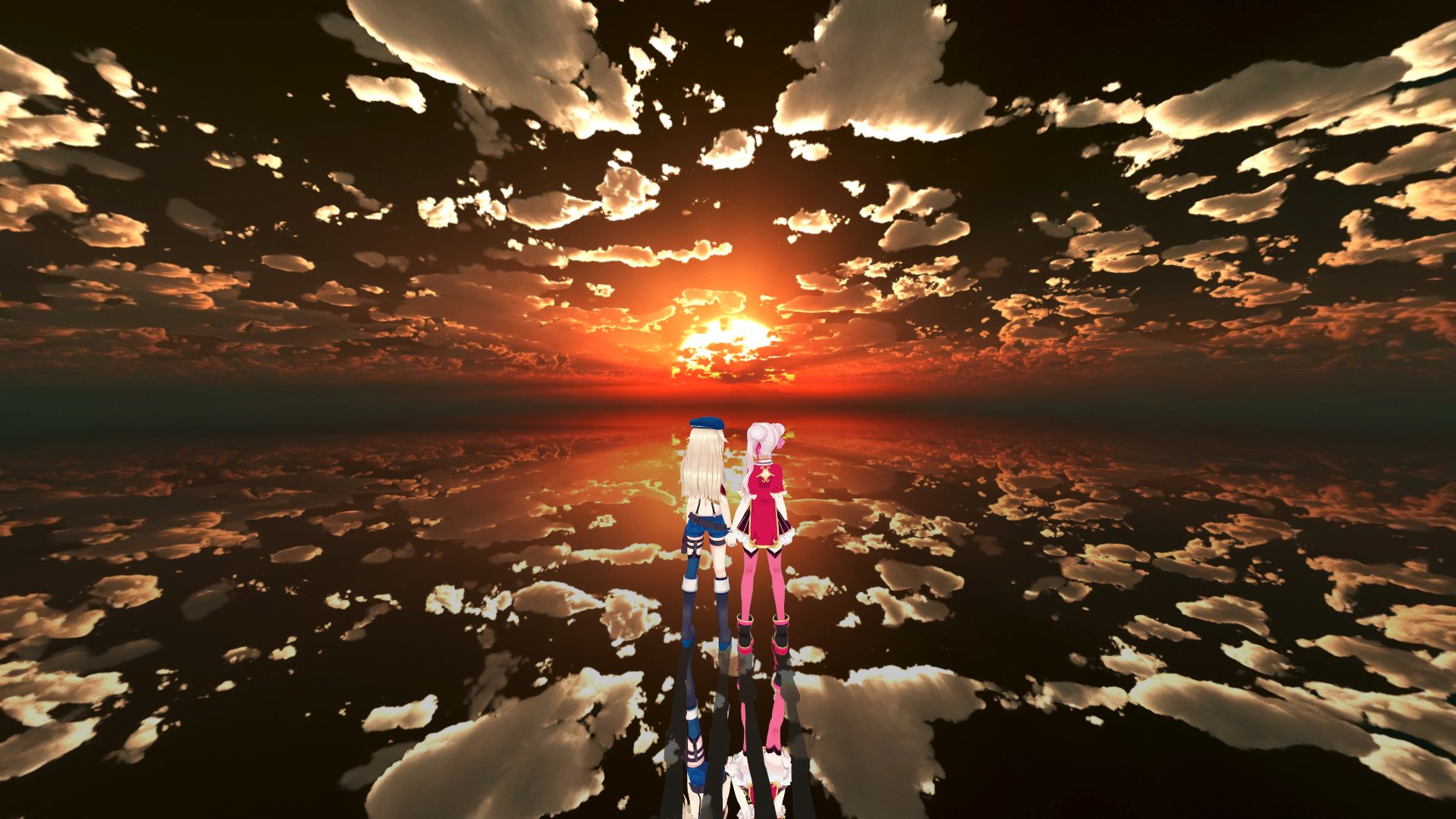 中島 稔 ヒメヒナmmdで自分のpc壁紙を作るのにハマっている ヒメヒナアート T Co 3n9zzogwku Twitter