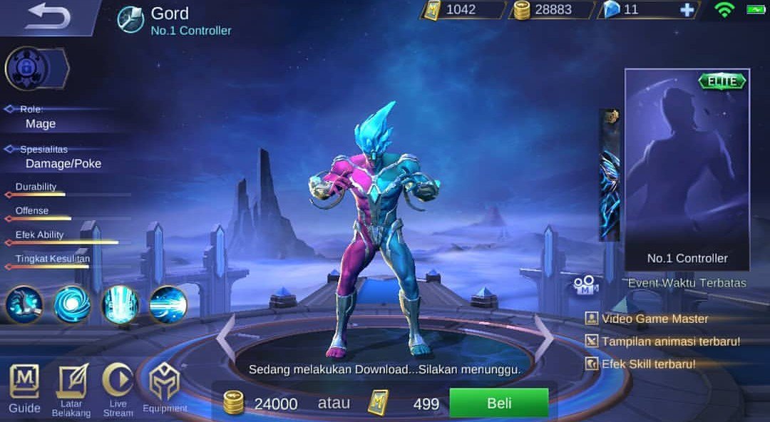 ml_updatesMY's tweet photo. [UPCOMING NEW SKIN]

1. Moskov- Decapitator
2. Gord- No. 1 Controller
3. Terizla- Flare Hammer

#MobileLegendsUpdate 
#MobileLegends 
#mobilelegendsbangbang https://t.co/i0DUOoSA7n
