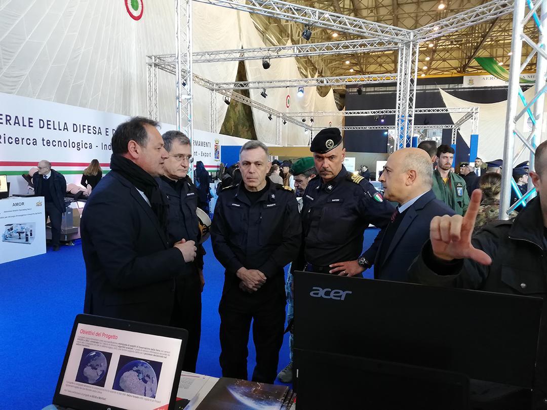 e_geos's tweet photo. #e_GEOS PARSIFAL Project leader for Italy, during the “Dual system for #innovative use of #ArmedForces in the Country’s service", presented the new SW platform for operational services for dual use, from #EO SAR & Optical data #COSMOSkyMed #OPTSAT3000. https://t.co/NiB4kckWrl https://t.co/P2UJODLPgA
