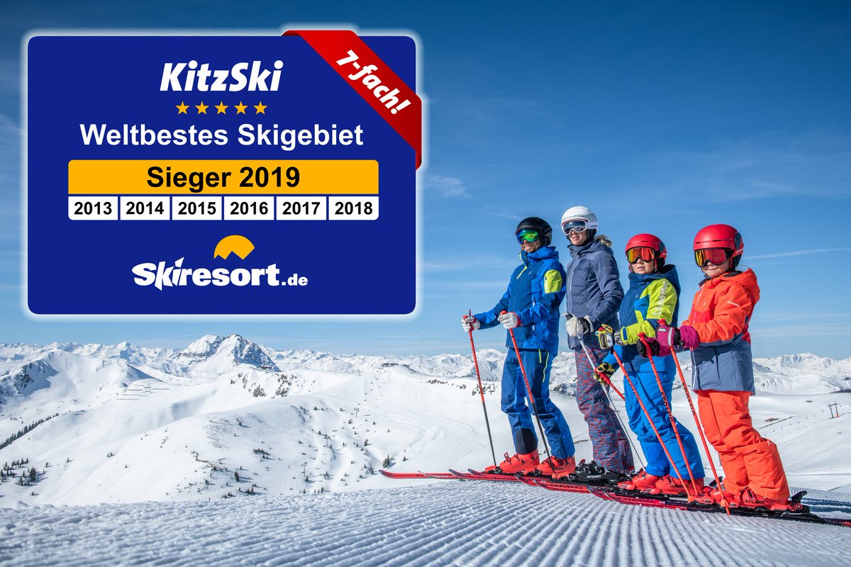 4,9 von 5 Sternen für <a href="/KitzSki/">KitzSki</a>! 
Wir sind Testsieger von <a href="/skiresort_de/">Skiresort.de</a>! Wir freuen uns riesig! <a href="/kitzbuehel/">Kitzbühel Tourismus</a>