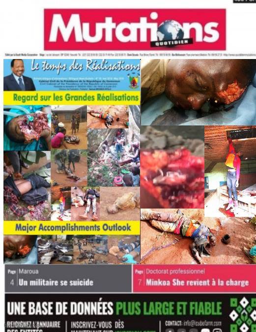 As the WorldFocuses on #IDB2019 #BiodiversityDay the #silentmajority n SufferingMasses of #Ambazonia r determined in their resolve 2amputate #French #cameroun frm their existence n #free themselves frm the bondage of #colonisation by #proxy.STOPthe #conspiracy @UN. #GenocideAlert