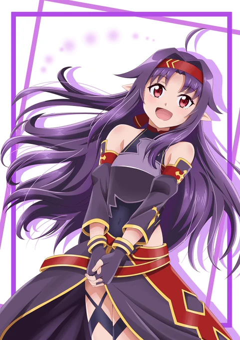 ユウキの誕生日ってことで今年も描いた!ハッピーバースデー!!?
ヽ('▽`)/
#SAO
#ユウキ生誕祭 
#ユウキ生誕祭2019 
#5月23日はユウキの誕生日 