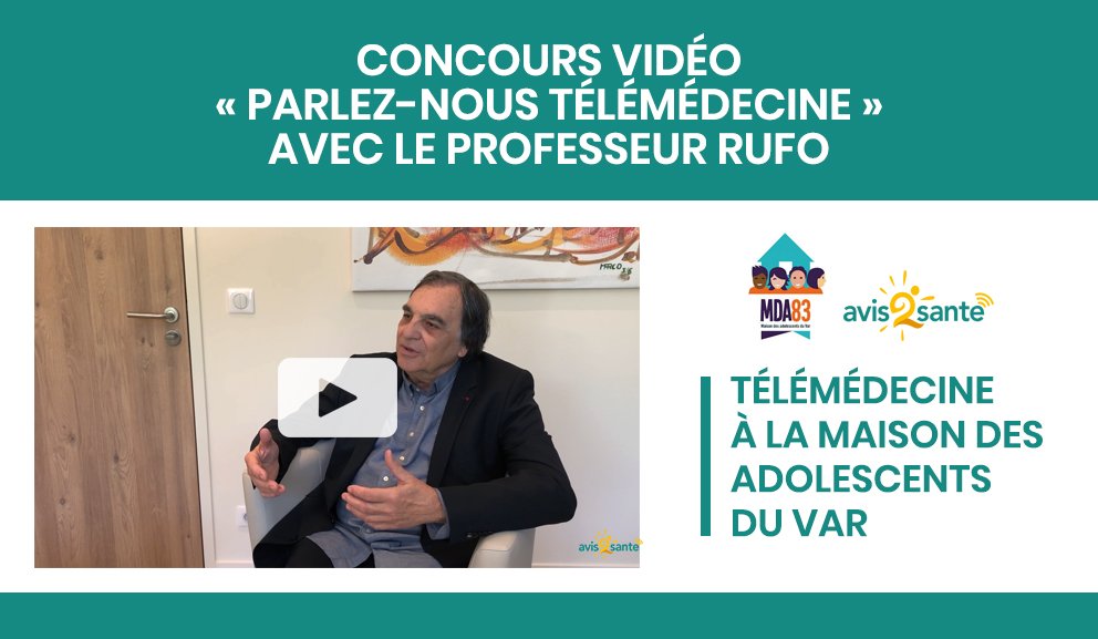 Concours du @MinSoliSante "Parlez-nous #Télémédecine", au <a href="/PHW19/">입흐니혜원🎀</a>, parle le Prof. <a href="/MarcelRufo/">Docteur Marcel Rufo</a> sur la mise en place de la #Télémédecine à la #MDA83 à #Toulon. Fiers de les accompagner !