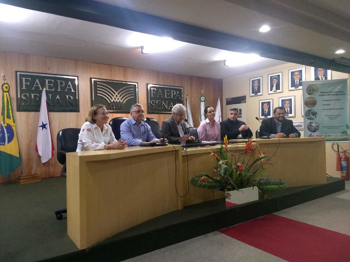 SistemaCNA's tweet photo. O Sistema CNA/Senar em apoio ao Programa Nacional de Erradicação da Mosca da Carambola, participa da oficina que acontece na FAEPA, em Belém, do dia 20 à 24/05.  #cna #senar #produtorrural #moscadacarambola #faepa https://t.co/XwngWS2pFg