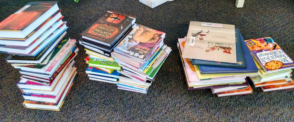 library_ph's tweet photo. 100+ books added this week. Trying to keep up, donations keep rolling in. #iloveourlibrary https://t.co/qfO0bHHq4u