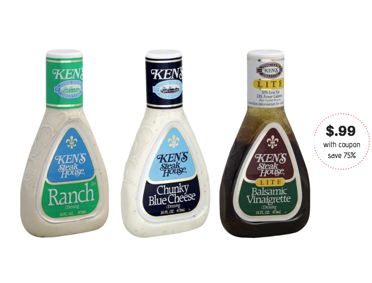 SuperSafeway's tweet photo. Dress up your next meal with some extra flavor! Take home bottles of @KensDressing for $0.99 at @Safeway after the coupon &amp; sale. You'll save 75%!

Details here --> https://t.co/YW35XzSb9s
#SafewayDeals #coupons #dinner #MemorialDay #salad #marinade #grilling #meal https://t.co/LgxrVhRuaH