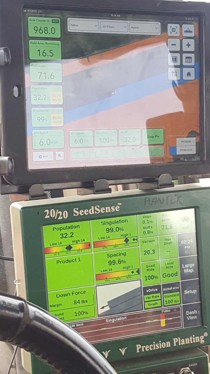 sprayman63's tweet photo. Another sucessful 3" inch planting depth trial northeast of Shelburne. Thanks @DunlogonFarms for allowing me the time today! #plant19 #ProgressivelyForward @Maizex https://t.co/gy13nH3QzM