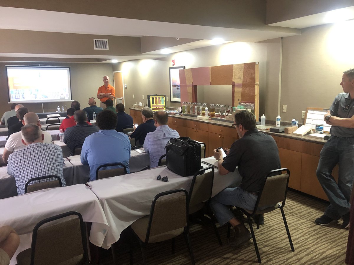 Jake_PROSOCO's tweet photo. Beautiful day in New Orleans for the @PROSOCO distributor pow wow! Lots of demos and visual aids set up by the one and only Bob Holmes https://t.co/pSg2mBd0FR