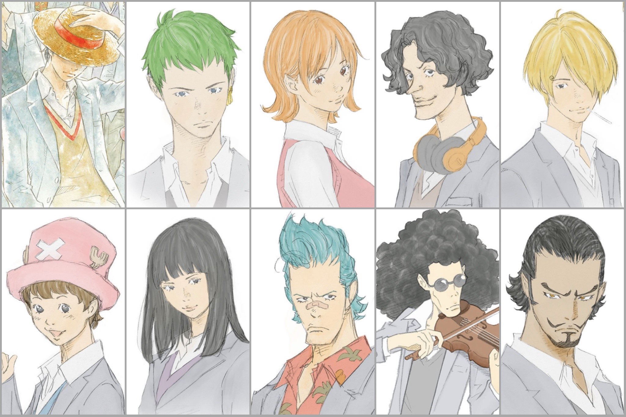 Twitter 上的 Log ワンピース考察 こんな感じの設定 画がおそらく 今回登場した54キャラ全員にあって この先登場するキャラについてもしっかりと設定 画からキャラ作りされてると思うとワクワクしかない このクオリティでやれるのならone Piece学園のアニメ希望