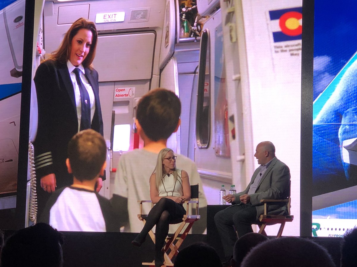 jtcarolan's tweet photo. Loved hearing how @FlyFrontier transformed their DR capabilities and improved uptime with @Zerto #zertocon @flexential https://t.co/tnAKPAlRVz