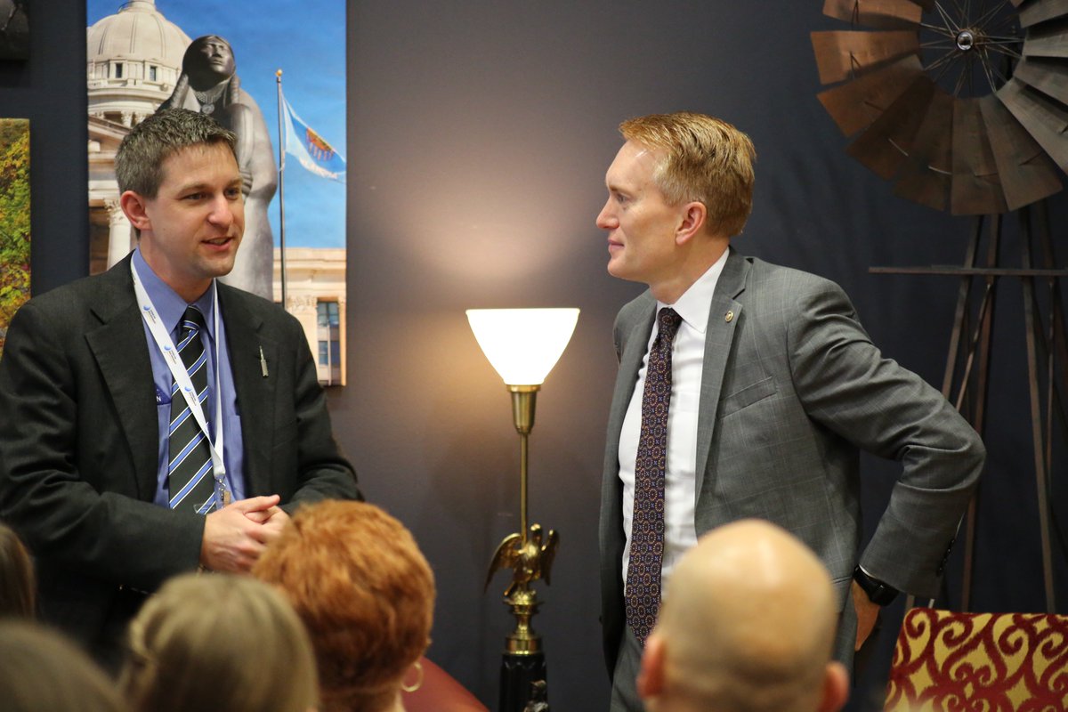 SenatorLankford's tweet photo. Don't forget to stop by my office on Wednesday mornings at 9am when the Senate is in session for #JavaWithJames! Great morning of coffee from @Eotecoffee & conversation. https://t.co/nXd46LzyWG