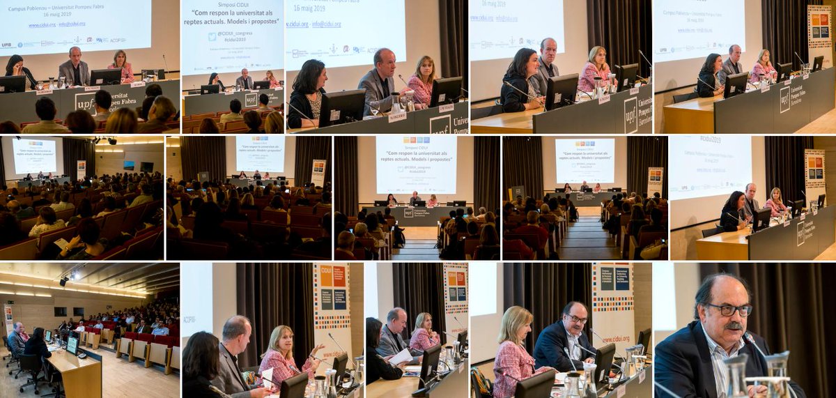 ACUPcatalunya's tweet photo. Com respon la universitat als reptes actuals? Models i propostes al 10è Simposi #CIDUI2019. Notícia ja disponible ➡️ https://t.co/TG2n9x3Jgq
📸Àlbum de fotos📸 https://t.co/OOe6WPO0OR
@CIDUI_congress https://t.co/hMWH0tHekq