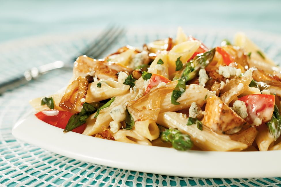Tavuk ve Kuşkonmazlı Penne Tarifi #diyet #kuşkonmaz #penne #tarif #tavuk saglikadresin.com/tavuk-ve-kusko…