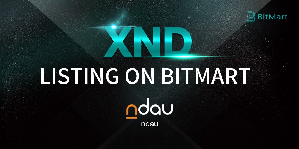 BitMartExchange's tweet photo. 🎉@ndaucollective is officially listed on #BitMart, with $XND/$USDT trading pair open!

💡Highlights of $ndau:
1. Pre-determined price curve for new issuance
2. Additional incentives for holding–13% annualized for 1-year lock

Purchase ndau now at BitMart!
https://t.co/FfaDvxZ0kW https://t.co/Ai4zpXxuUU