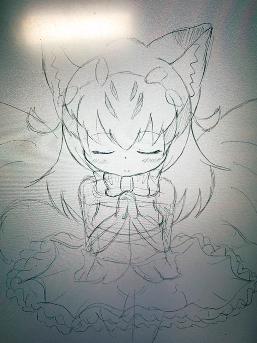 最近スナネコ描いてないんじゃないかと思われてそうなので!😊
絶賛途中ではありますが。。 