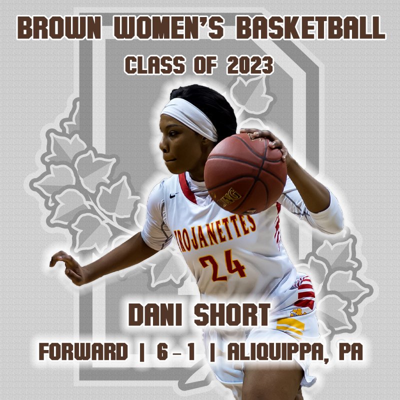 Brown Women’s Basketball on Twitter "Next up is Dani Short! Position Forward Height 6foot1