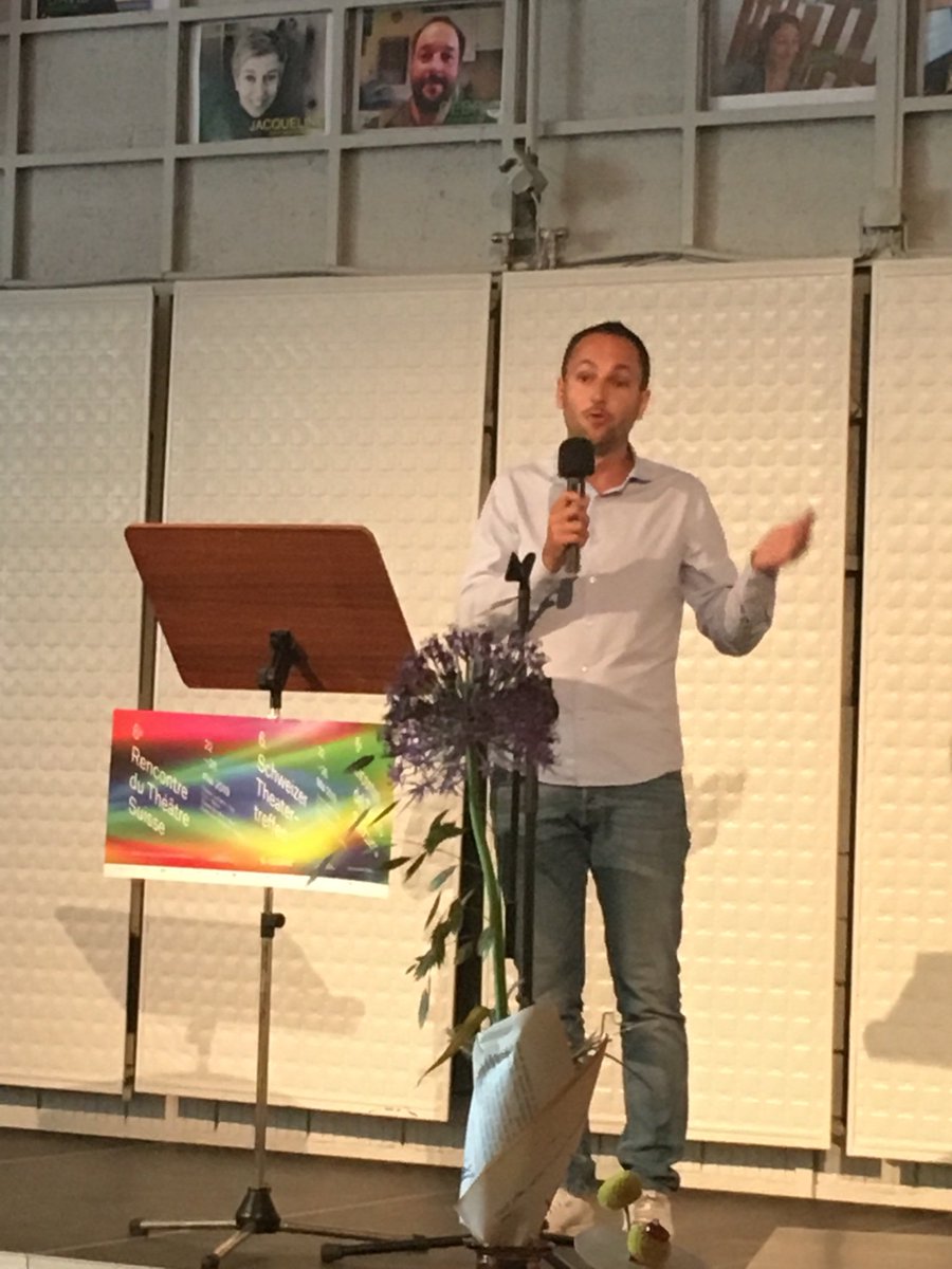 OUVERTURE DE LA RENCONTRE DU THÉÂTRE 2019 @ TLH-SIERRE 🎉
#schweizertheatertreffen