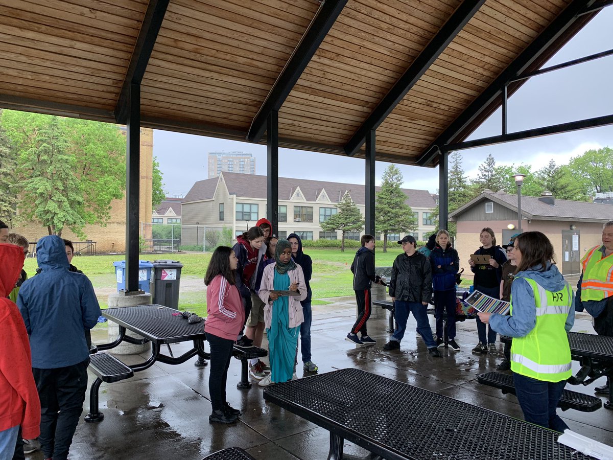 ness_angiem's tweet photo. Future Cities students exploring the 35W project with MN DOT @JPMSSTEAM @MPS_JusticePage https://t.co/tC224dPBWD