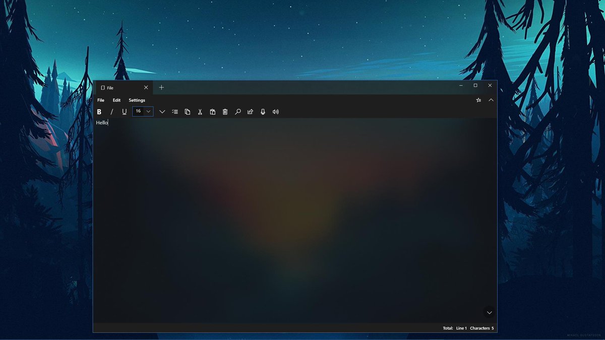define_studio's tweet photo. 1 pic - in Dark Mode 
2 pic - with blurred Text Editor background 
#FluentFriday #FluentDesign #Nextpad https://t.co/ypH23Y9bO1