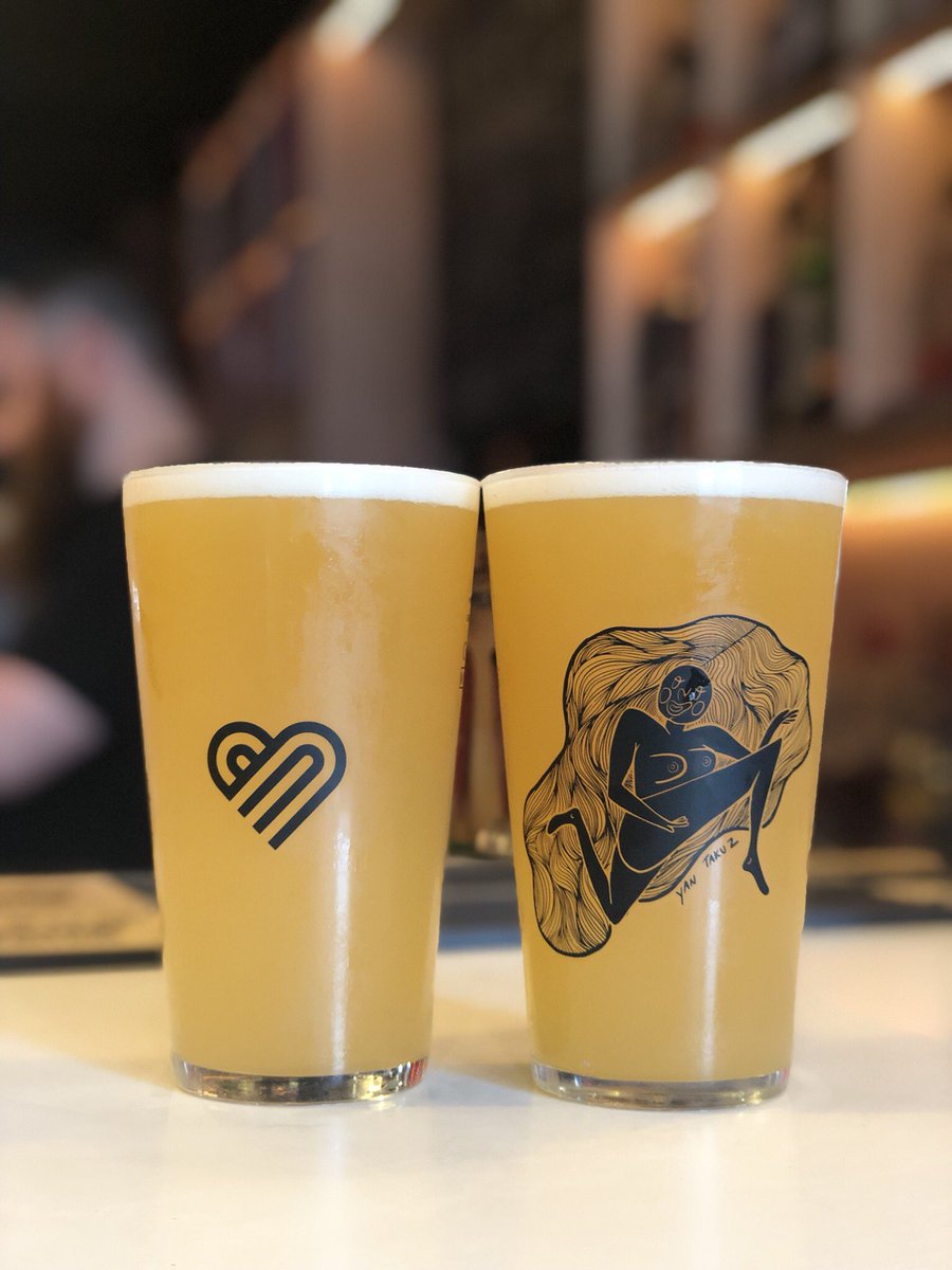 BigRomanceBar's tweet photo. Loving our new pint glasses that finally arrived! Huge thanks to Yan Takuz for the illustrations and @gianni_ie for the ❤️ design. You can enjoy a drink from these beauties from 4pm daily. If you’d like to take one home, they’re a fiver from the bar! Please don’t rob them 😬 https://t.co/kDRisrVviP