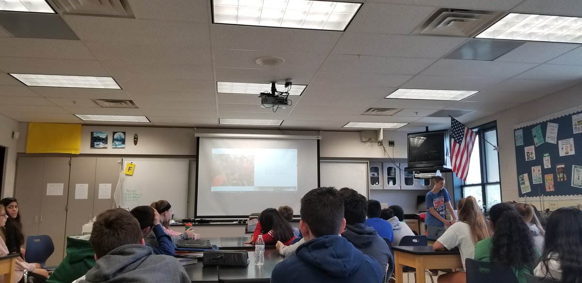 Planned, budgeted, and engineered a ninja warrior course to be assembled in our school gym. 
Me: "When is the last time you had a chance to do something like this in a classroom?"
Student: "Never."
#noturningback
#LMSCapstone <a href="/DASD_LMS/">Lionville Middle School</a>