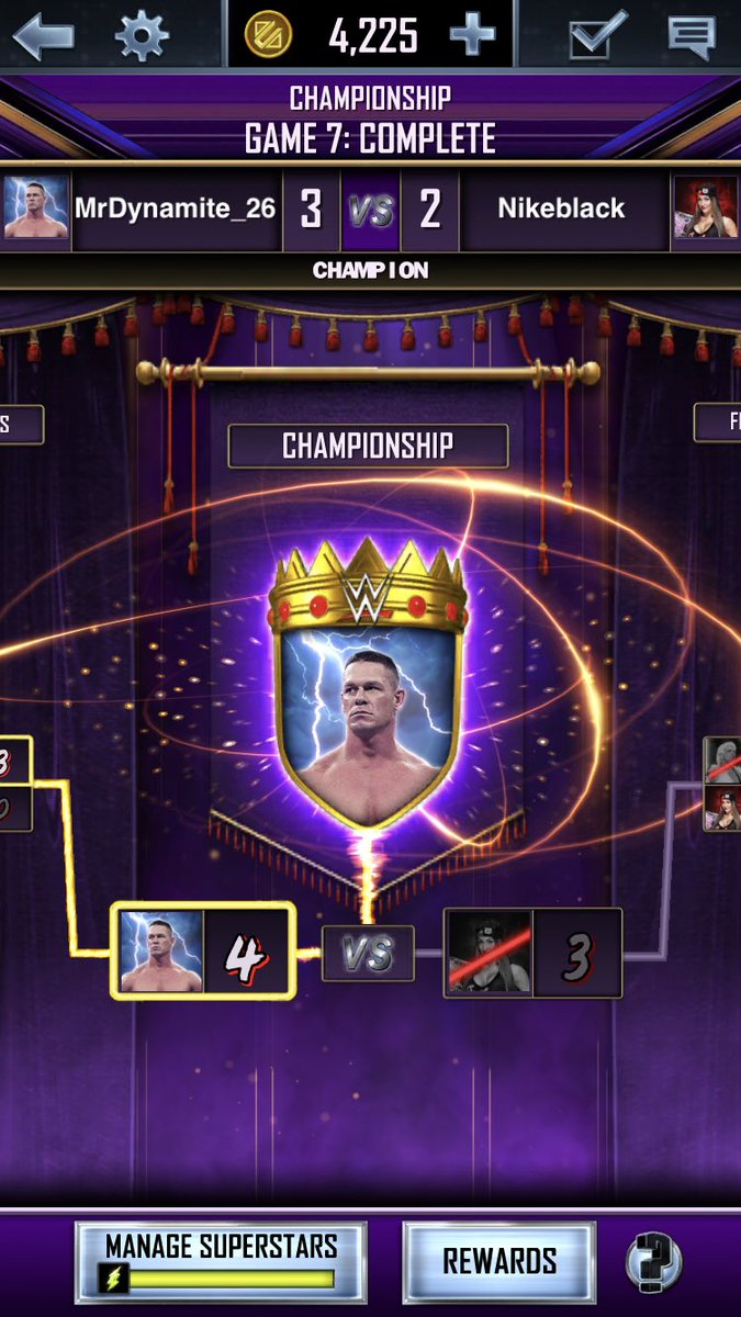 MrDynamite_26's tweet photo. #KOTRwin #GrindNeverStop after a sorry loss in yesterday finals i got lucky this time win a slim win Pro @LukeGallowsWWE and single @XavierWoodsPhD and my first fusion WM35 is #Niese which is not what i am expecting #welcomeToMyJungle #wwesupercard 🤘🏼❤️🤘🏼 https://t.co/CEe892y21Z