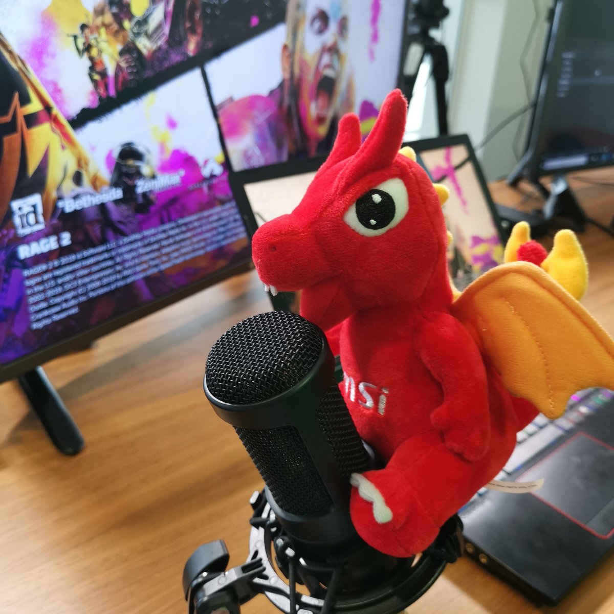 Xbox_P5yke's tweet photo. Join us tonight on #ezlevelup for a special guest (and no it's not the #msidragon...or is it ๐ค) as we conquer the wastelands in #RAGE2.
Live from 7pm (BST) on Facebook ExpertZone page and https://t.co/SjGfIbJLm1
#mixerstreamer #pcgaming #Microsoft https://t.co/48JazUEGv2