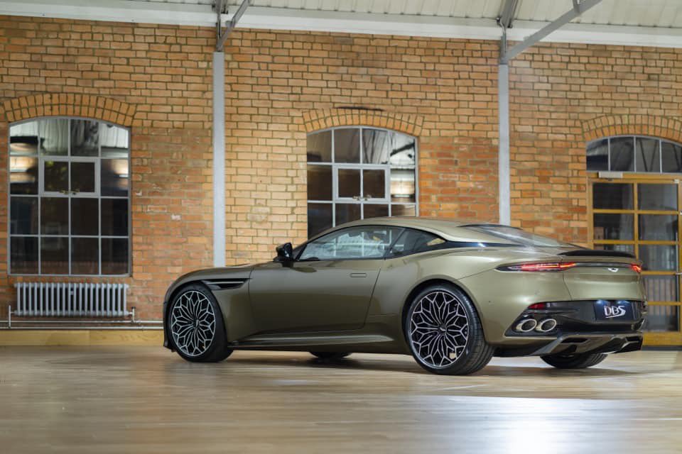 Have you seen this newest special edition from Aston Martin?
Just 50 of “Her Majesty’s Secret Service DBS Superleggera” special editions will be made. 
Painted in Olive Green, matching the original DBS driven by Bond in 1969, to celebrate the 50th anniversary of the movie release