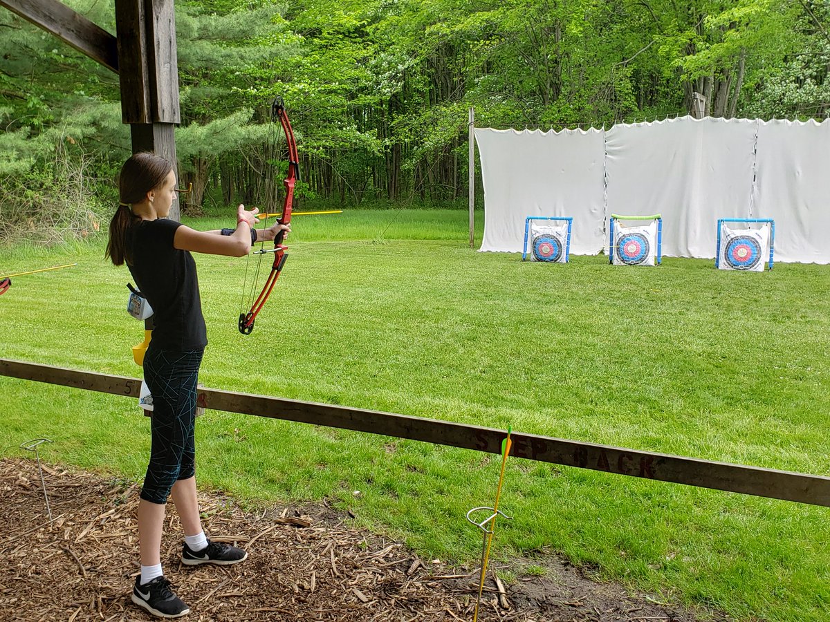 CampLaMuth's tweet photo. Archery https://t.co/heg9ioSlgv