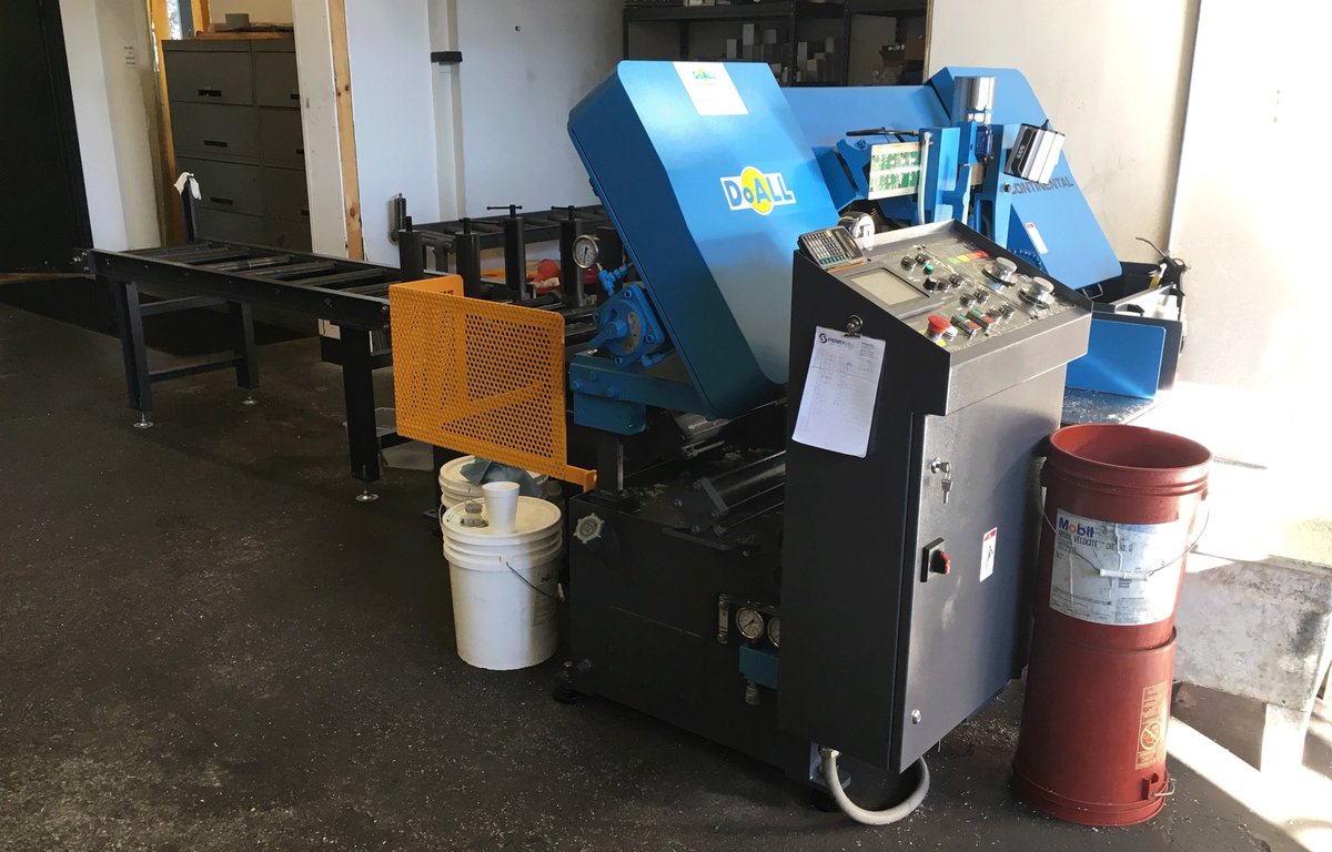 INTMCO's tweet photo. Welcome our latest addition to the shop floor a DoAll DC-330NC. #americanmade #DoAll #smallbusiness #madeinusa #EriePA https://t.co/1lF0Ts98UX