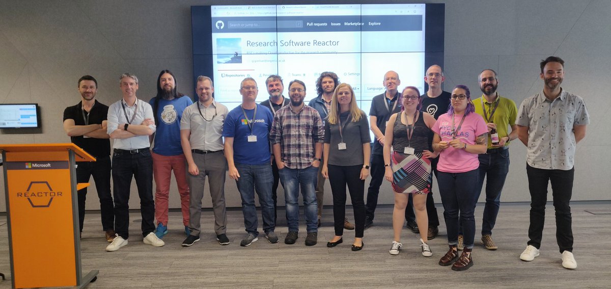 lee_stott's tweet photo. Great few days with EMEA Research Software Engineers building solutions on Azure and validating docs and Microsoft learn experiences #RSEHack https://t.co/sjDC4T3OIK