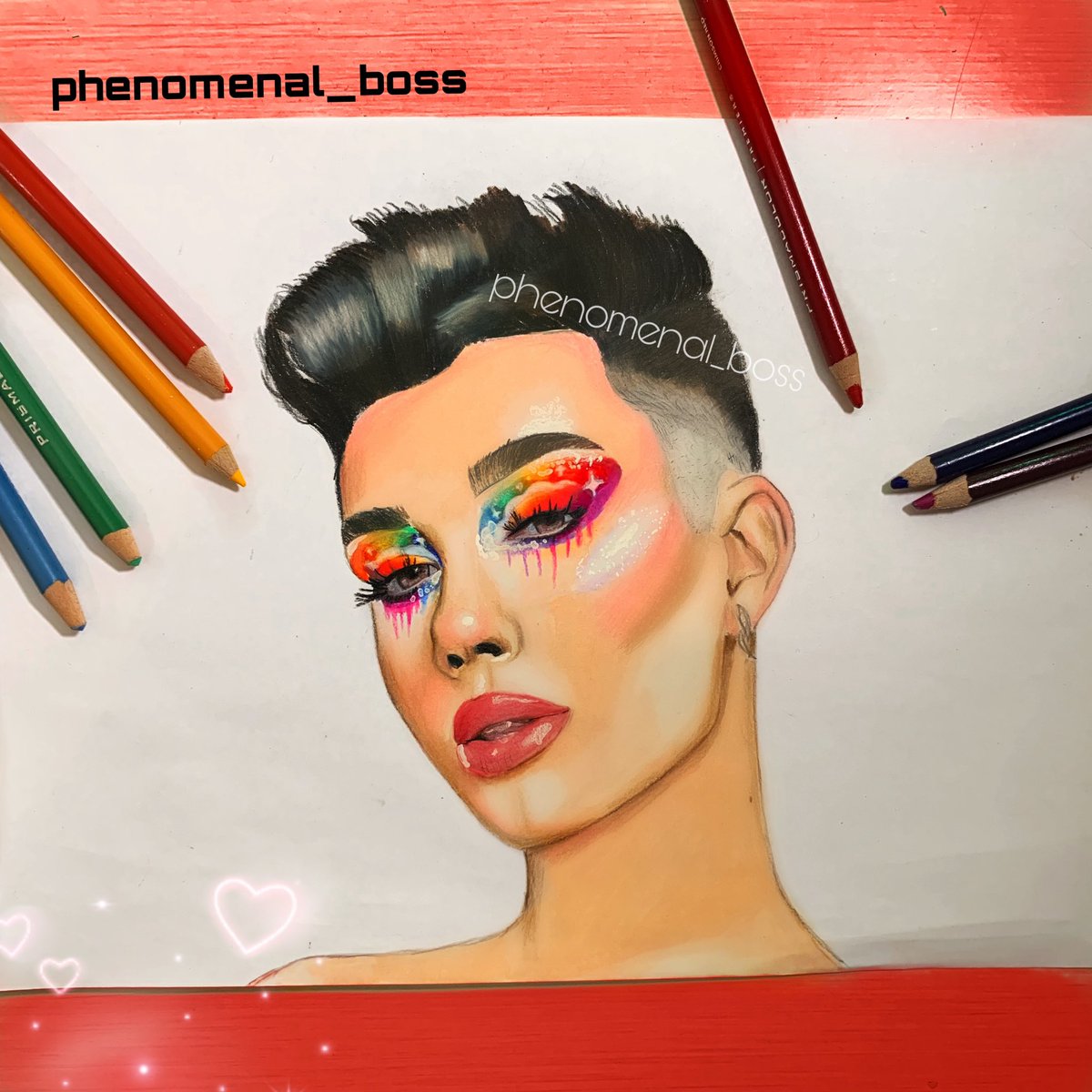 phenomenal_b0ss's tweet photo. 🌈💅🏻 @jamescharles #fanart #jamescharles https://t.co/zl6mGky8MQ
