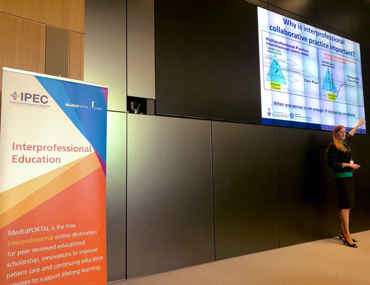 ipec_org's tweet image. A big thank you to Dr. Sinclair for delivering the keynote address to #IPECSpring19! We greatly appreciate your insights and inspiration on moving toward interprofessional collaborative practice. The future is brighter because it’s collective! @LynneSinclair22 @IPEUofT