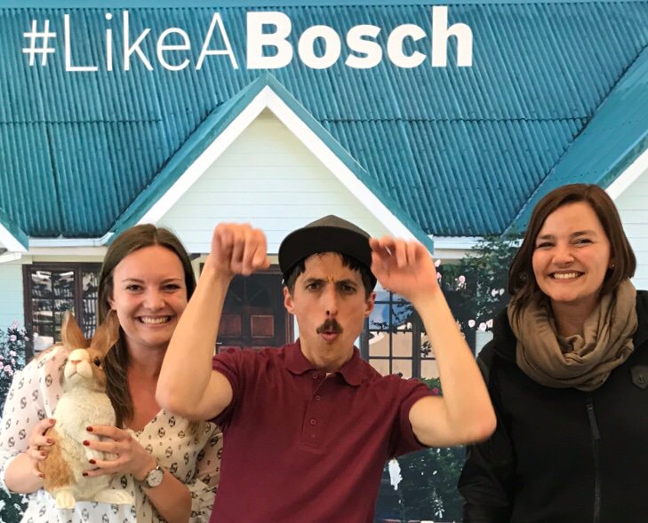 Thx #Shawn for telling our Bosch story about the Internet of Things 👏🏻 Join us and shape tomorrow‘s world with us: bosch.com/internet-of-th… #IoT #likeabosch