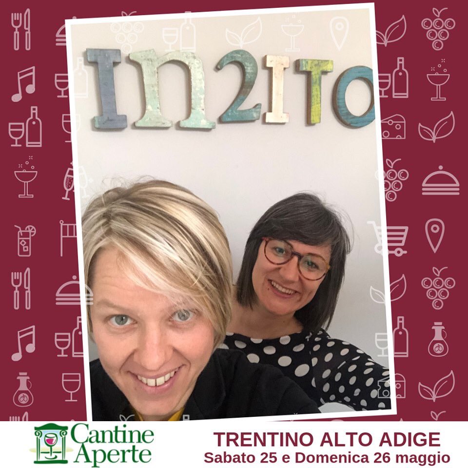 Il 25 e 26 Maggio 2019 ci trovate a #CantineAperte2019 in #TrentinoAltoAdige, a gironzolare per le cantine, per aggiornare i canali digitali di <a href="/MTVtrentinoalt1/">MTVtrentinoaltoadige</a> . 🍷🥂🍾🤸‍♂️☀️

Ecco il programma dettagliato: bit.ly/programma_cant…

#cantineaperte #vedicosabevi #cantineaperte2019