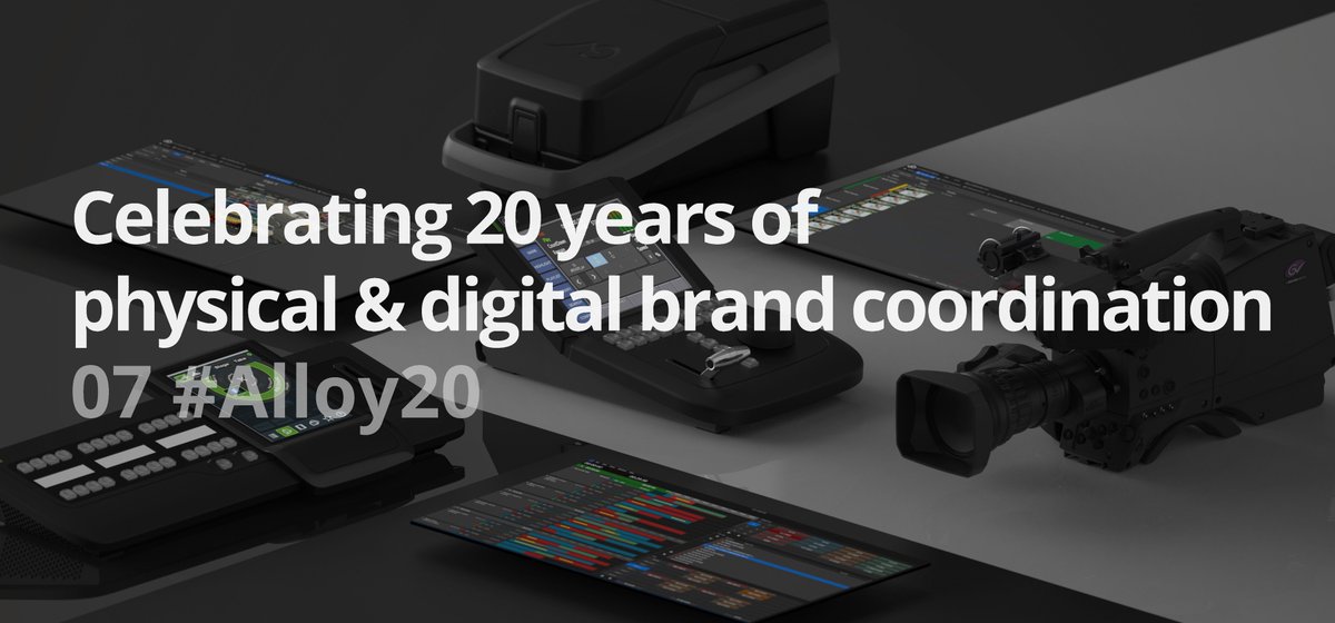 07 #Alloy20: Since 2004, our strategy &amp; delivery of Grass-Valley’s hardware &amp; software identity has driven highly valued coordination across the engineering output of 12 development sites around the world #design #industrialdesign #innovation #branding #UX #UI <a href="/GrassValleyLive/">Grass Valley</a>