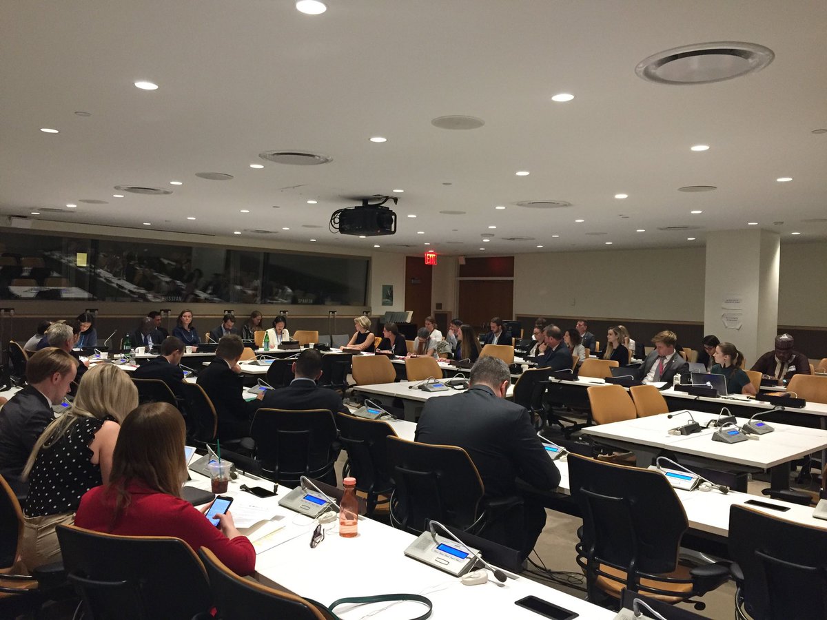 CivCenter's tweet photo. Today we attended “Enhancing the Implementation of Resolution 2417: Lessons Learned from the Past Year” hosted by @CotedivoireONU @NLatUN @Swiss_UN @acfusa @SaveChildrenUN.
#POC20 #NotATarget #ConflictAndHunger #POCWeek https://t.co/hqwHgSKlNv