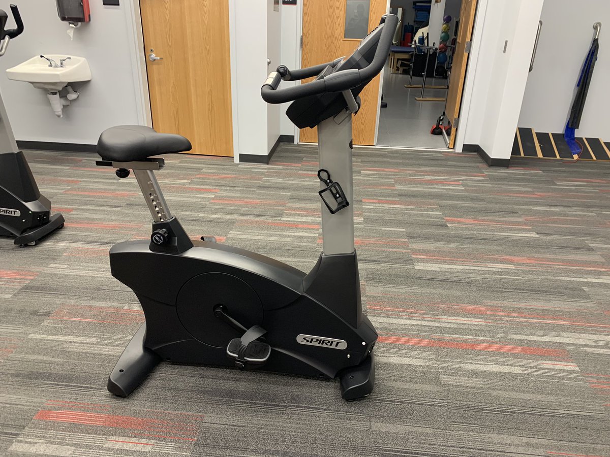 Christmas in May! 🎁 fresh off the truck, 2 new stationary bikes for rehab purposes. #GoYotes